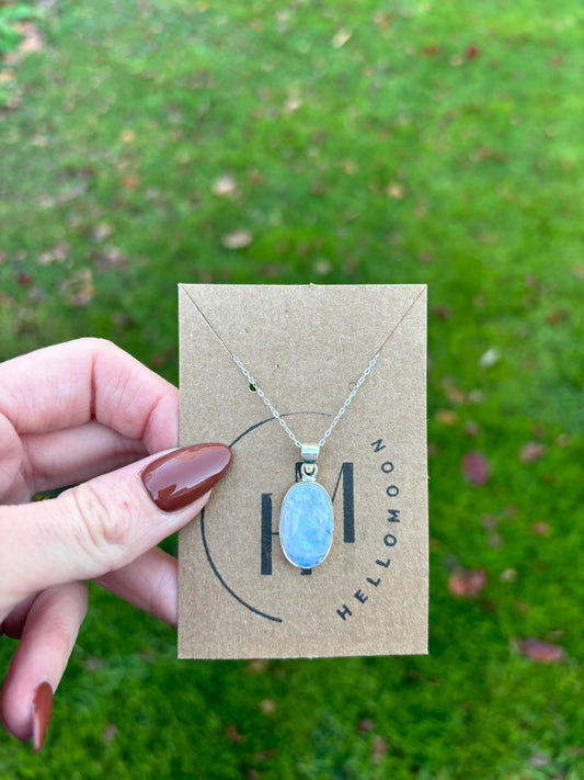 Blue Moonstone Pendant