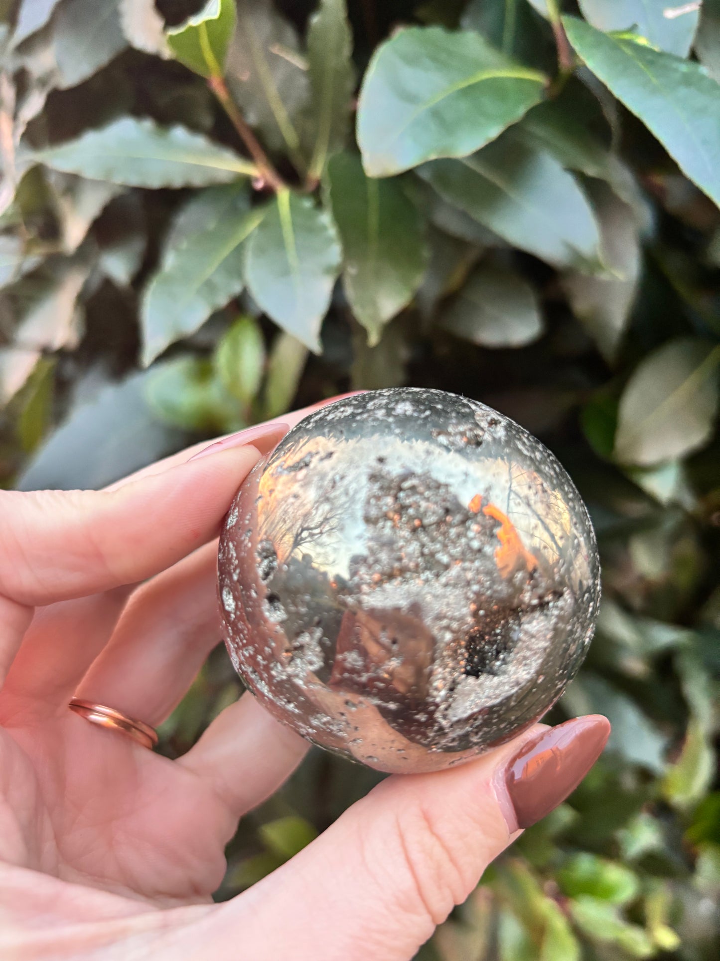 Pyrite sphere