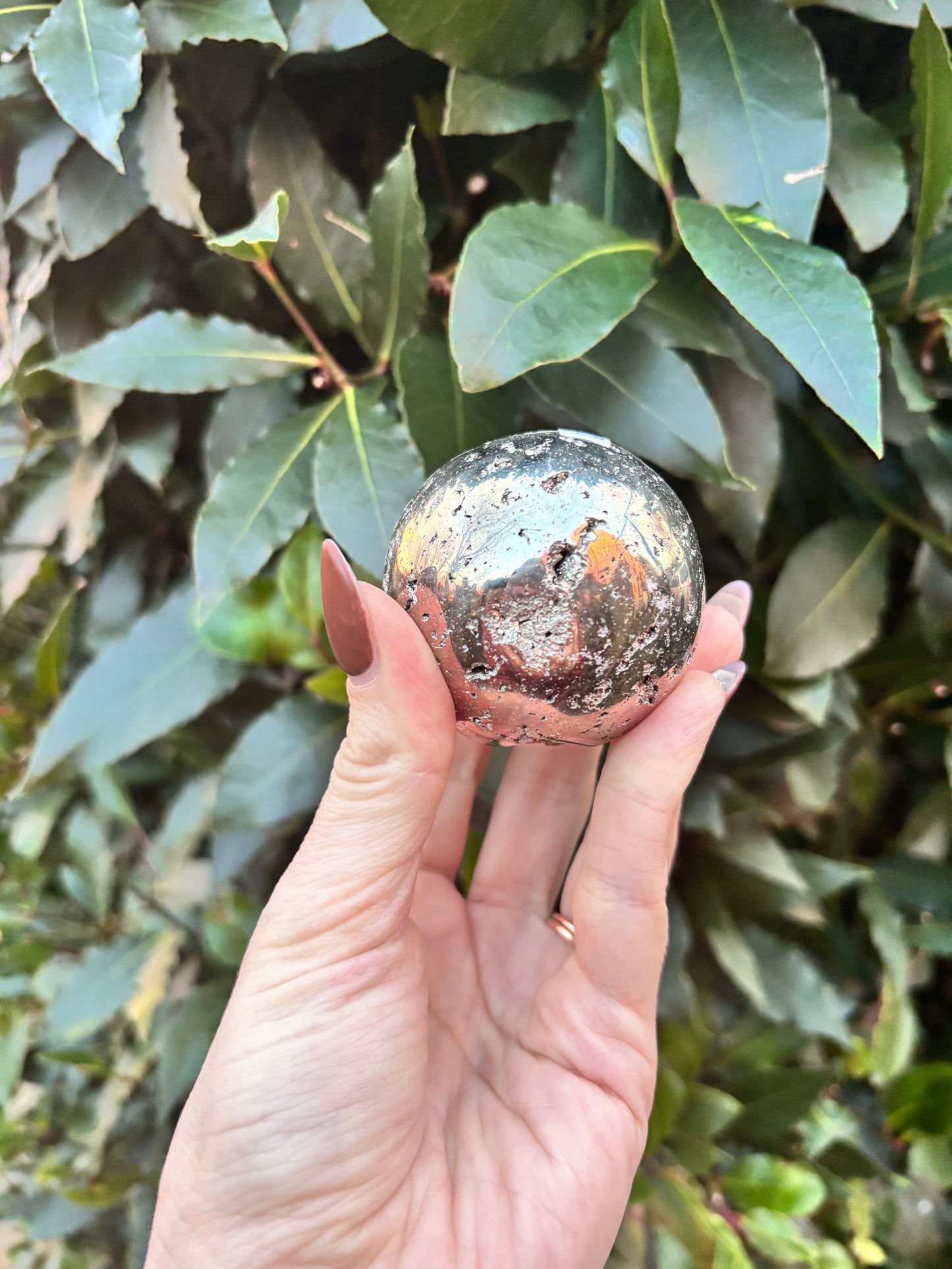 Pyrite sphere