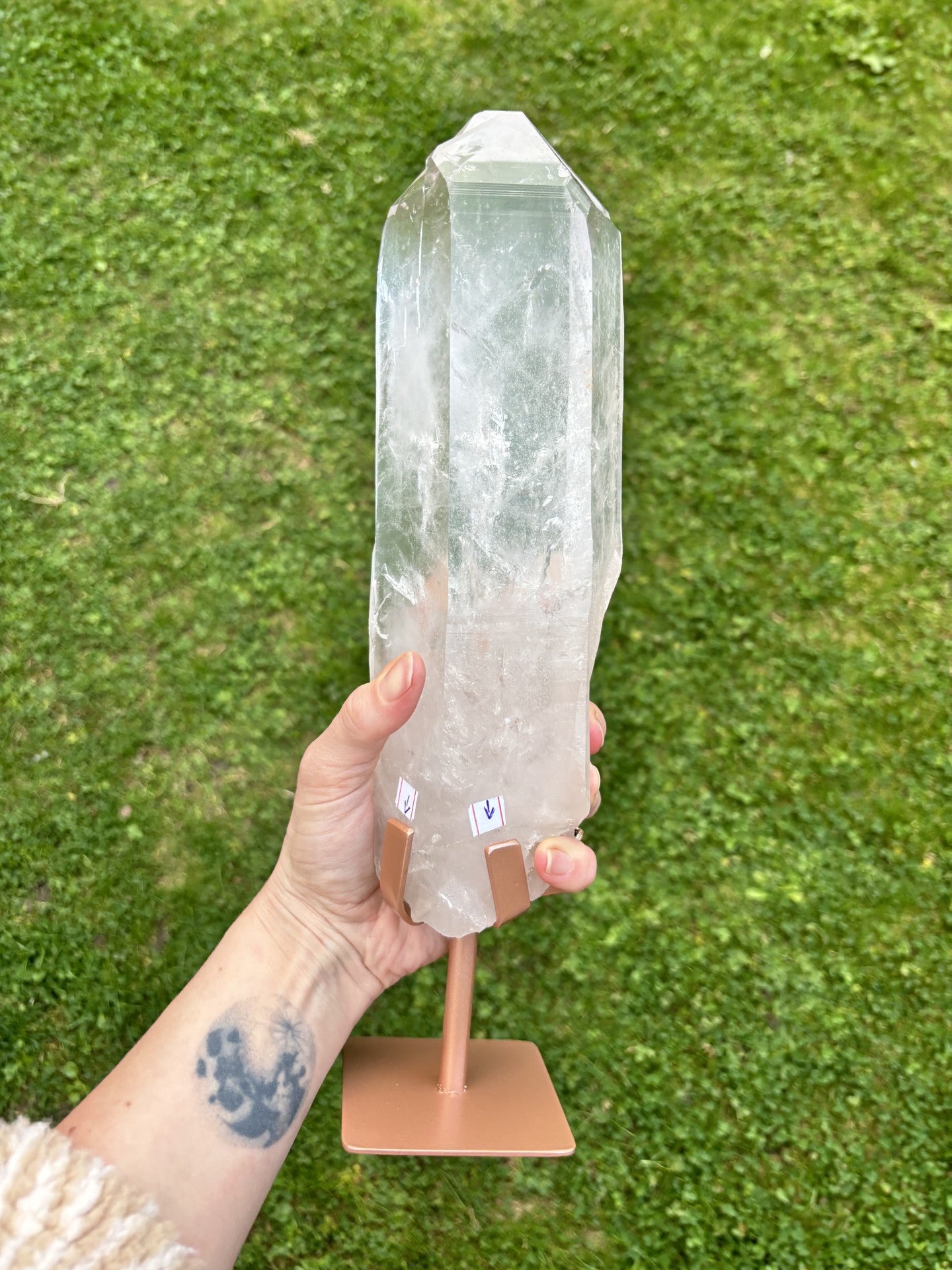 Twin Lemurian Quartz