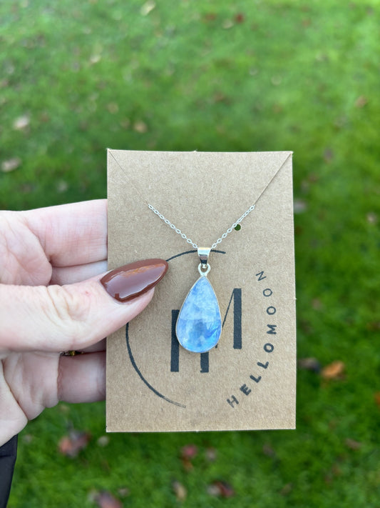 Blue Moonstone Pendant