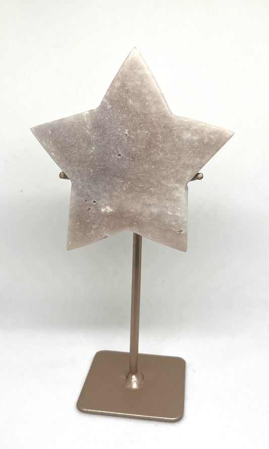 Pink Amethyst Star