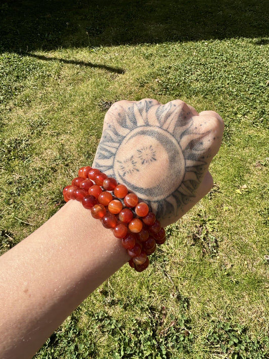 Carnelian bracelet